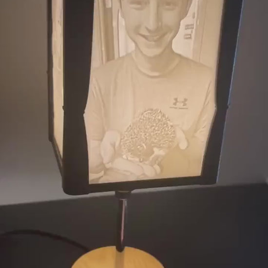 Custom 3D Printed Lamp